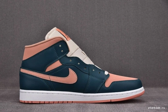 1 (W) Teal BQ6472-308 BQ6472-308 Mid Dark Green  Jordan 0423